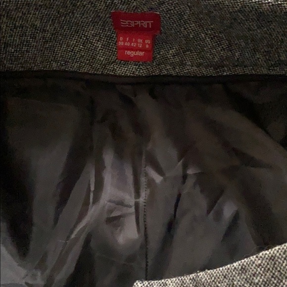 Esprit tweed slacks, 8, NWOT - Picture 7 of 8